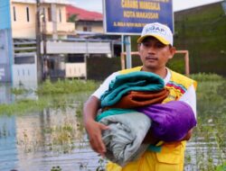 Indosat Ooredoo Hutchison Salurkan Bantuan untuk Korban Banjir di Makassar