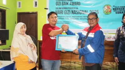 Pertamina Patra Niaga Sulawesi Gelar “Gizi Baik Award” Untuk Peringati Hari Gizi Nasional 2025