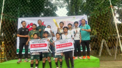 Tim Futsal SD Islam Athirah 2 Raih Juara 2 dan Best Player Kompetisi ABFC 2025