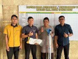 Vasaka Hotel Makassar Sambut Ramadan Dengan Kegiatan Sosial Bersih-bersih Mesjid