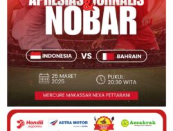 KJS Kembali Gelar Apresiasi Media dan Nobar Indonesia Vs Bahrain