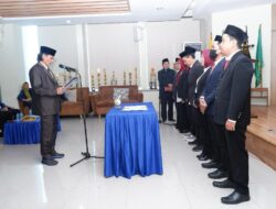 LANTIK PEJABAT STRUKTURAL BARU MASA BAKTI 2025-2026, REKTOR UNIBOS DORONG PERBAIKAN SDM