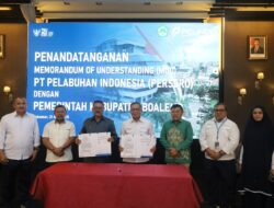 Perkuat Konektivitas Maritim, Pelindo & Pemkab Boalemo Teken MoU Pengembangan Pelabuhan