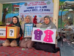 Guru TK Islam Athirah Makassar Juara 1 Pada Lomba APE (Alat Pembelajaran Edukatif)