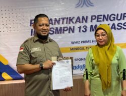 Pengurus IKA SMPN 13 Makassar Resmi Dilantik, Siap Berkarya dan Majukan Almamater