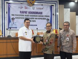 TPAKD KABUPATEN PANGKEP KEMBALI GELAR RAPAT KOORDINASI BERSAMA OJK
