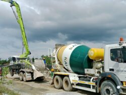 Kalla Beton Pasok Material untuk Proyek Jalan Strategis di Kawasan Inti IKN Nusantara