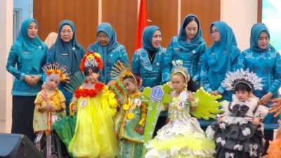 TK Islam Athirah Makassar Mewakili Kota Makassar Pada Lomba Fashion Show Dalam Rangka Hari Anak Nasional