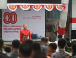 Pelindo Group Wilayah Kerja Makassar Gelar Upacara Peringatan HUT ke-80 Kemerdekaan RI