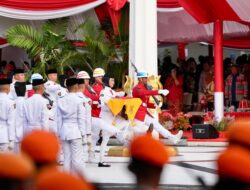 Paskibraka Sulsel Tuntaskan Tugas di HUT ke-80 RI, Gerimis Tak Surutkan Semangat