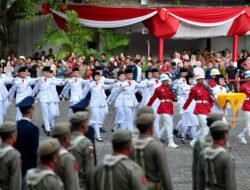 Paskibraka Sulsel Jalankan Tugas dengan Penuh Haru di HUT ke-80 RI