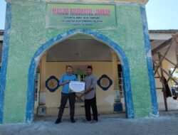PT Pegadaian Serahkan Bantuan Renovasi Masjid Raudhatul Jannah di Gowa