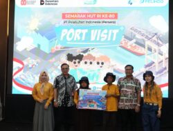 Pelindo Regional 4 Ajak Siswa SD Kenali Dunia Maritim Melalui “Field Trip to Makassar Port”