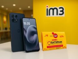 IM3 Hadirkan bundling Motorola Moto g86 Power 5G dengan untuk Pengalaman internetan Kuat, Stabil, dan Aman
