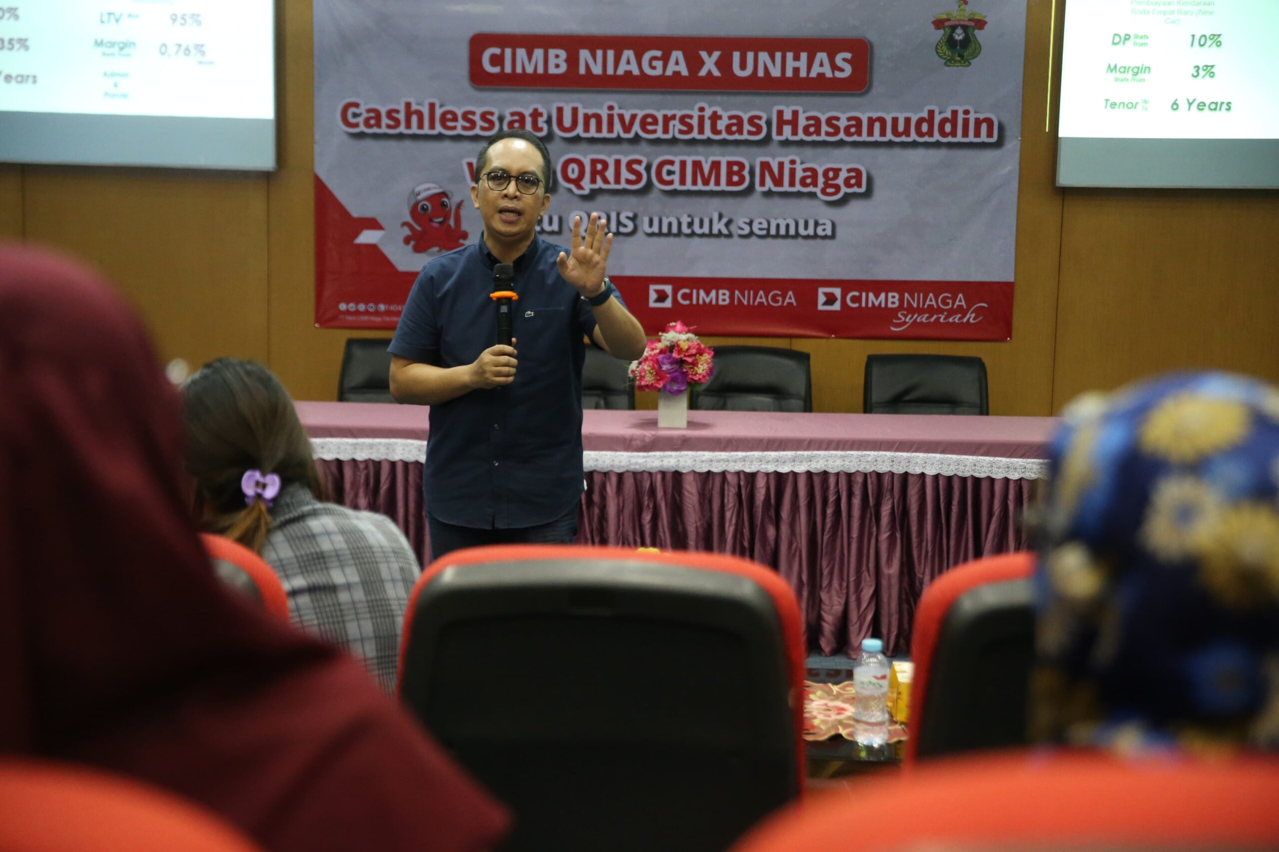 Ahmad S.Ilham Head of Region Indonesia Timur& Bali Nusra CIMB Niaga