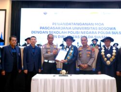 UNIBOS PERKUAT KOLABORASI STRATEGIS MELALUI PENANDATANGANAN MOA DENGAN POLDA SULSEL