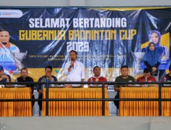 *Semarak Hari Jadi Sulsel ke-356, Andi Sudirman Buka Gubernur Badminton Cup 2025