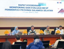 Sekda Jufri Rahman Dorong OPD Proaktif Percepat Penginputan MCSP Bersama KPK