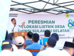Gubernur Sulsel Meresmikan 1486 SuperSUN Listrik Tenaga Surya di 80 Desa