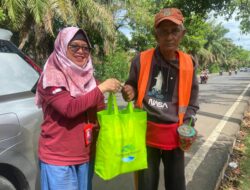 GMTD BERBAGI PAKET SEMBAKO  KEPADA MASYARAKAT SEKITAR TANJUNG BUNGA