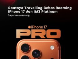 IM3 menggandeng Apple dengan Hadirkan Paket Bundling iPhone 17 Pro Lengkap Dengan Kuota Besar