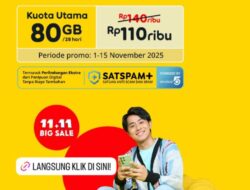 IM3 Hadirkan Promo 11-11 Kouta 80 GB