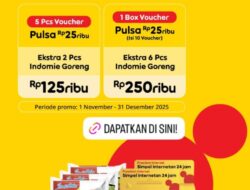Beli Voucher Pulsa IM3 Dapat Ekstra Mie Instan