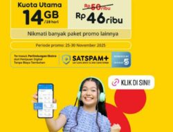 IM3 Hadirkan Paket Freedom Internet Kuota Utama 14GB Selama 28 Hari