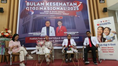 BKGN (Bulan Kesehatan Gigi Nasional) 2025 Kembali Hadir di Makassar,  Wujudkan Senyum Indonesia Hebat Lewat Perawatan Gigi dan Gusi Gratis