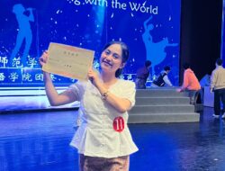 MAHASISWA TEKNOLOGI INFORMASI UNIBOS RAIH JUARA DI AJANG “ENGLISH TALENT COMPETITION” DI CHINA