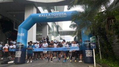 Ajak Sehat Bareng, Kalla Toyota Selenggarakan Veloz Hybrid Fun Run