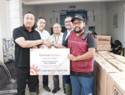 TelkomGrup Salurkan Bantuan Kemanusian dan Aktifkan 13 Titik Internet Satelit untuk Korban Bencana Sumatra