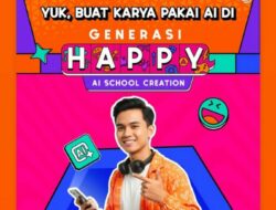 Tri Indonesia Hadirkan Generasi Happy – AI School Creation”.