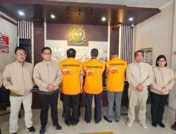 OJK Serahkan Tersangka Perkara Tindak Pidana Pasar Modal PT Sriwahana Adityakarta TBK