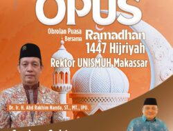 Rektor  Unismuh Kembali  Berdakwah Di Radio Venus Melalui Opus Ramadan