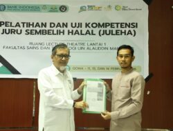 Perkuat Ekosistem Halal, Pekan Ekonomi Syariah (PESyar) 2026 Gelar Pelatihan dan Uji Kompetensi JULEHA Bagi Pelaku Usaha di Sulsel