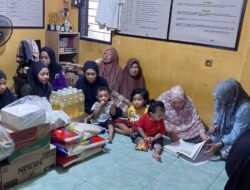 Komunitas Genk Silaturahmi Berbagi Sembako untuk Anak Yatim di Ramadan