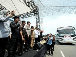 Gubernur Sulsel bersama Forkopimda Lepas Peserta Mudik Gratis Pemprov di CPI Makassar