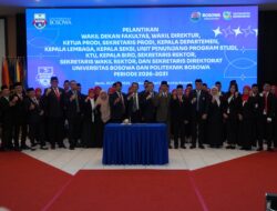 Halal BIHalal Unibos & Poltekbos Perkuat Nilai Silaturahmi Dalam Rangkaian Pelantikan Pejabat Struktural