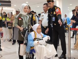 Pelepasan Perdana Jemaah Haji 1447 H/2026 M Dimulai, Bandara Sultan Hasanuddin Layani Kloter Awal ke Madinah