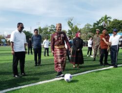 Resmikan Lapangan Gaspa, Gubernur Sulsel Dorong Semangat Olahraga Warga Palopo