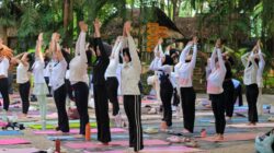 Gabungkan Keindahan Alam dan Kebugaran, Bugis Waterpark Adventure Gelar BWP Nature Yoga Spesial Hari Kartini