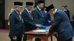 Gubernur BI Lantik Pemimpin Satuan Kerja Di Bank Indonesia