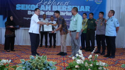 Wujudkan Lingkungan Belajar Bebas Ancaman Narkotika, PT Vale Deklarasikan Program Sekolah Bersinar