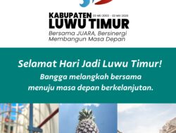 HUT23 Tahun Luwu Timur: Harmoni Pertumbuhan, Industri, dan Keberlanjutan dari Timur Indonesia