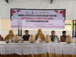 OJK Sulselbar Perkuat Literasi Dan Inklusi Keuangan Melalui Sinergi Program Ekosistim Keuangan Inklusif Dan Kampung Nelayan Merah Putih Di Desa Angkue Kabupaten Bone