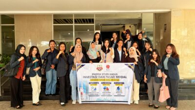 Investasi Langsung Ke industri, FEB Unibos Dan IDX Makassar Asah Insting Pasar Modal Mahasiswa Di Kantor Bursa Efek Indonesia