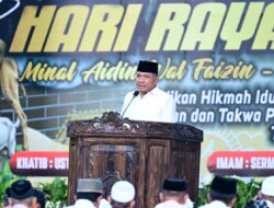 Semangat Kebersamaan Menggema! Pangdam XIV/Hasanuddin Salat Idul Adha Bersama Prajurit dan Masyarakat di Lapangan M. Yusuf Makodam