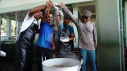 Hangatkan Kebersamaan, Pangdam XIV/Hsn Gelar Olahraga Bersama dan Masak Besar Bersama Pejabat Utama Kodam dan Persit