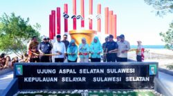 Resmikan Tugu Ujung Aspal Selatan Sulawesi, Gubernur Sulsel Dorong Pariwisata Selayar